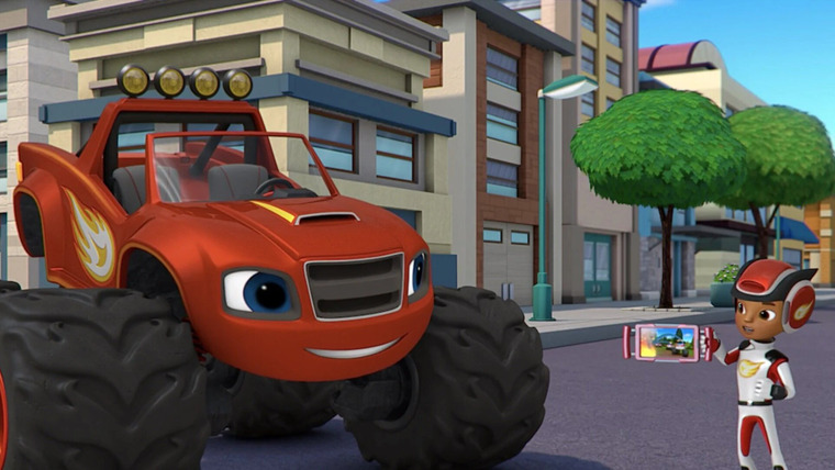 Blaze and the Monster Machines — s06e01 — Big Rig to the Rescue!