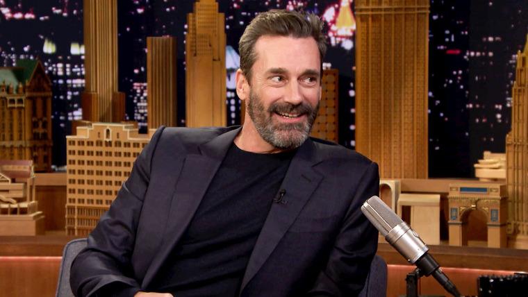 Ночное шоу с Джимми Фэллоном — s2018e51 — Jon Hamm, Emily Ratajkowski, Patrick Reed, Khalid & Normani