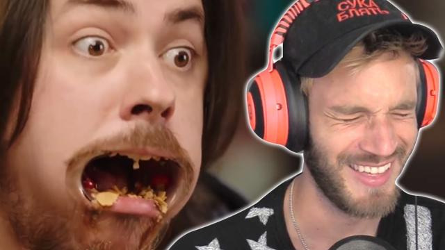 PewDiePie — s09e195 — TRY NOT TO HAHA CHALLENGE - Season 2! - YLYL #0035