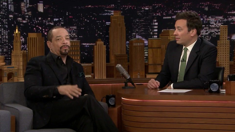 The Tonight Show Starring Jimmy Fallon — s2019e45 — Ice-T, Russell Wilson, Ozuna