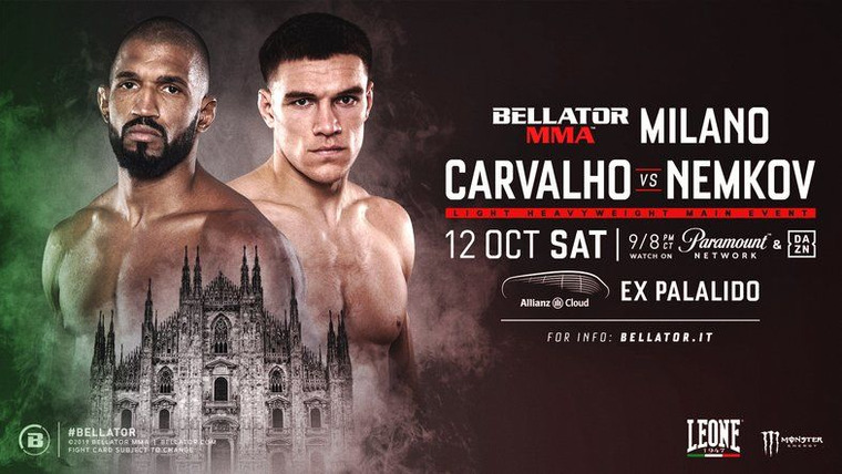Bellator MMA Live — s16e17 — Bellator 230: Carvalho vs. Nemkov