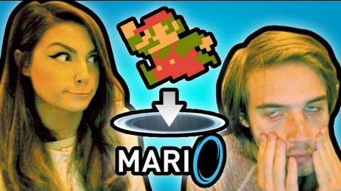 ПьюДиПай — s04e89 — MARIO + PORTAL = RAGE (mari0)