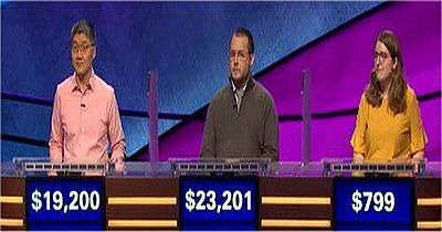Jeopardy! — s2020e99 — John Focht Vs. Kate Willcox Vs. Stan Park, show # 8269.