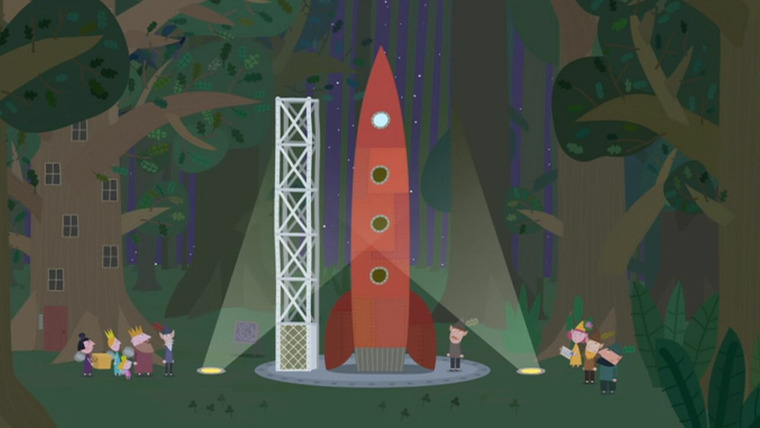 Ben & Holly's Little Kingdom — s01e43 — The Elf Rocket