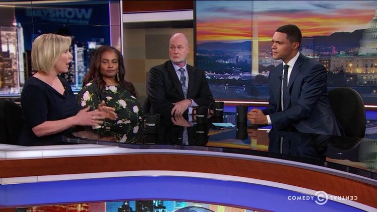 The Daily Show with Trevor Noah — s2018e77 — BriGette McCoy, Kirsten Gillibrand & Don Christensen