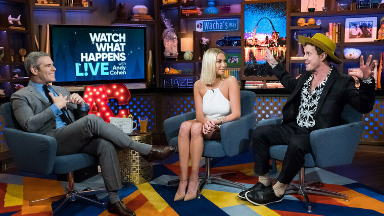 Watch What Happens Live — s15e25 — Jake Shears & Stassi Schroeder