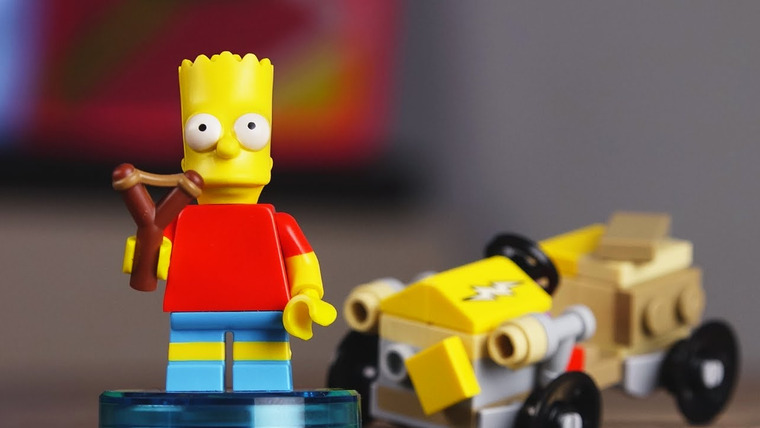 ВСЯКАЯ ВСЯЧИНА — s01e18 — Барт Симпсон — LEGO Dimensions (Fun Pack 71211 The Simpsons)