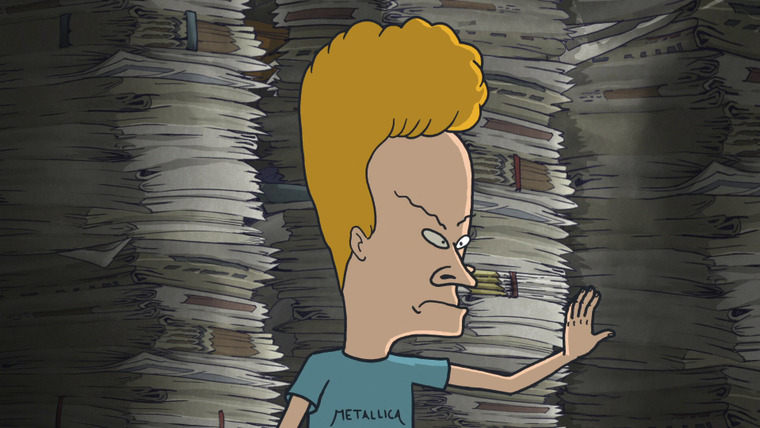 Mike Judge's Beavis and Butt-Head — s02e21 — Beavis and Butt-Head in Hoarders