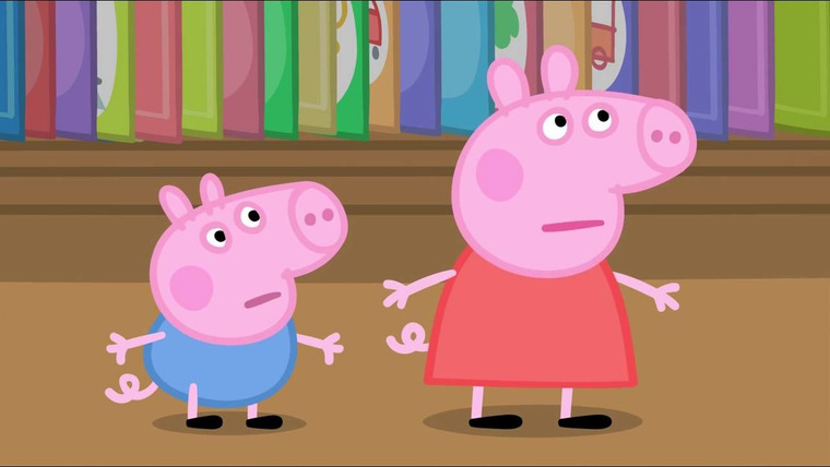 Peppa Pig — s03e04 — The Library
