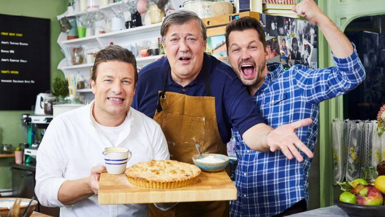 Jamie and Jimmy's Friday Night Feast — s06e07 — Stephen Fry & Apple Pie