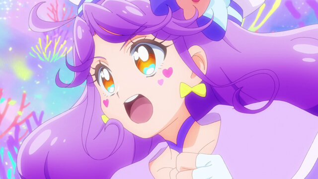 Tropical-Rouge! Pretty Cure — s01e09 — Make-Up is Magic? Tropica-Shine Within A Movie!