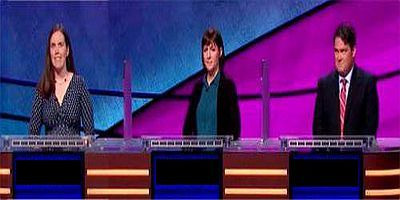 Jeopardy! — s2018e190 — James Holzhauer Vs. William Tran Vs. Wyatt Feeler, show # 7940.