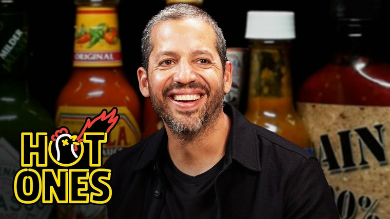 Hot Ones — s19e01 — David Blaine Does Magic While Eating Spicy Wings