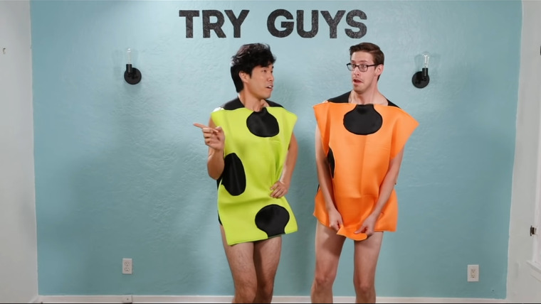 The Try Guys — s10e35 — The Try Guys Try Cringey Couples Halloween Costumes