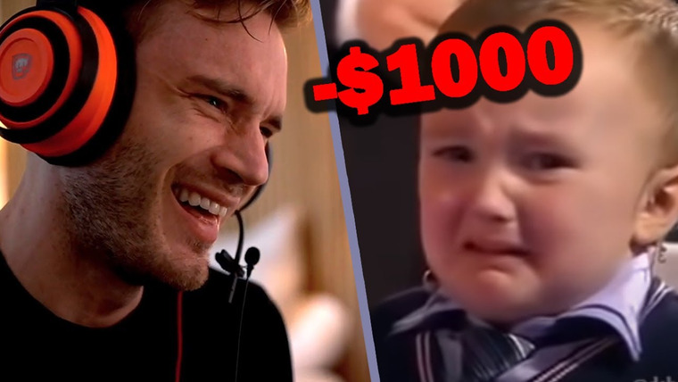 PewDiePie — s12e203 — You Laugh, You PAY -$100000 — YLYL #0078