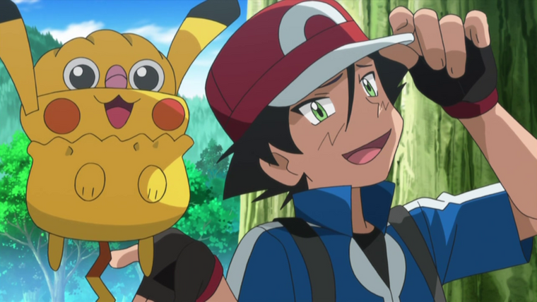 Pokémon the Series — s17e28 — Heroes - Friends and Faux Alike!