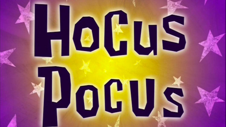 Губка Боб квадратные штаны — s04e30 — Hocus Pocus