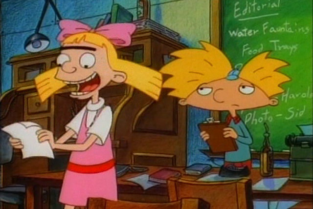 Hey Arnold! — s02e03 — The Big Scoop / Harold's Kitty