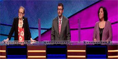 Jeopardy! — s2019e54 — Elise Nussbaum Vs. Ryan Carmichael Vs. Darrin Hall, Show # 8034.