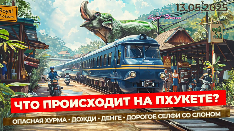 Arsen Phuket — s02e107 — Опасная Хурма и селфи со слоном | Как не испортить отдых в Таиланде | Новости Пхукета