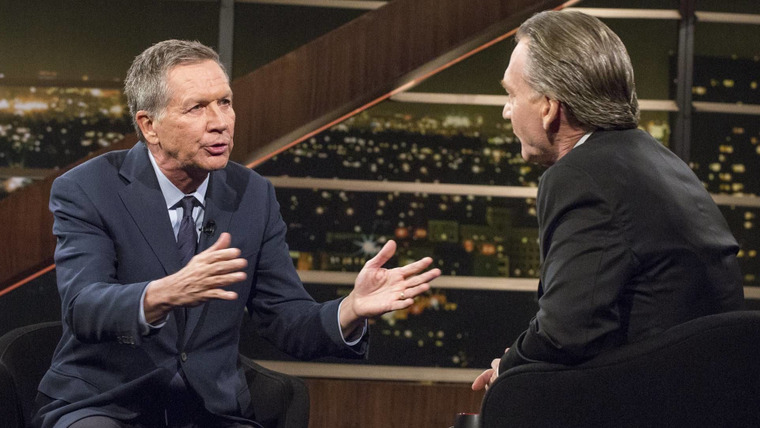 Real Time with Bill Maher — s17e01 — John Kasich; Erick Erickson, Barney Frank And Catherine Rampell; Marshawn Lynch