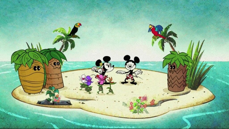 The Wonderful World of Mickey Mouse — s01e12 — The Enchanting Hut