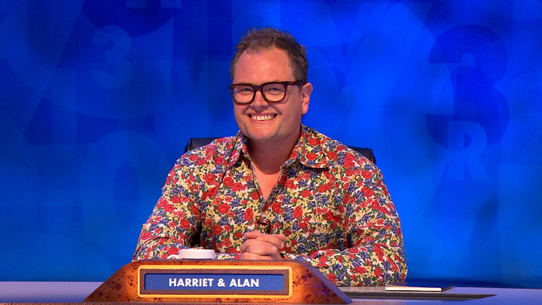 8 Out of 10 Cats Does Countdown — s23e02 — Alan Carr, Harriet Kemsley, Jonathan Ross, Maisie Adam, Huge Davies
