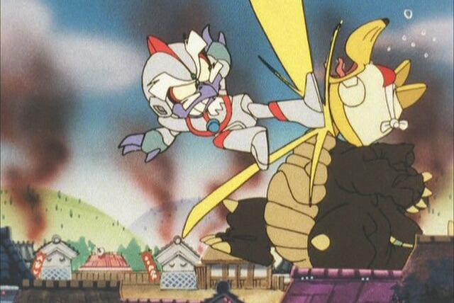 Samurai Pizza Cats — s01e22 — Big Cheese Shows His Filmy Substance