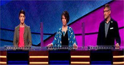 Jeopardy! — s2019e165 — Tim Latham Vs. Shawn Dugas Vs. Sarah Jett Rayburn, Show # 8145.