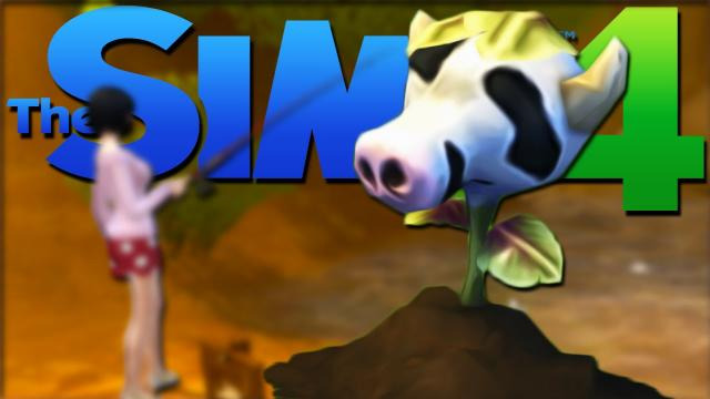 Jacksepticeye — s03e759 — FISHING FOR COWS | The Sims 4 - Part 16