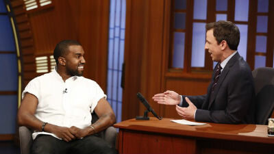 Late Night with Seth Meyers — s2014e02 — Kanye West, Russell Wilson