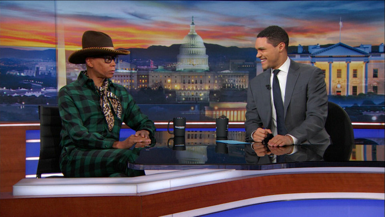 The Daily Show with Trevor Noah — s2018e42 — RuPaul Charles