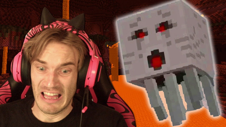 PewDiePie — s10e178 — Minecraft is scary!!! - Part 3