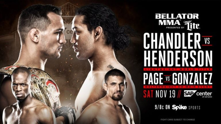 Bellator MMA Live — s13e18 — Bellator 165: Chandler vs. Henderson