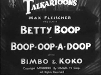 Betty Boop — s1932e02 — Boop-Oop-a-Doop