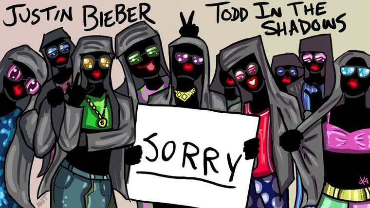 Тодд в Тени — s08e14 — "Sorry" by Justin Bieber