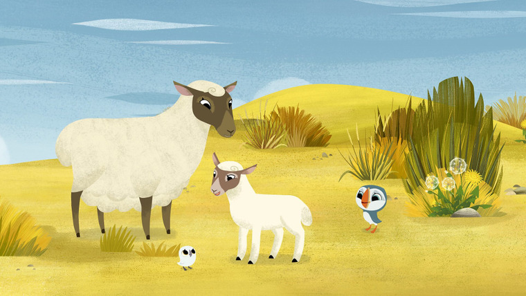 Puffin Rock — s02e28 — Lamb Chase