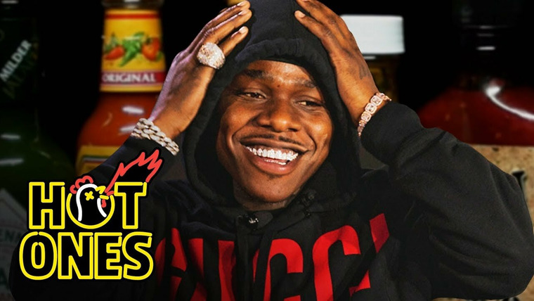 Hot Ones — s10e08 — DaBaby Crushes Ice Cream While Eating Spicy Wings