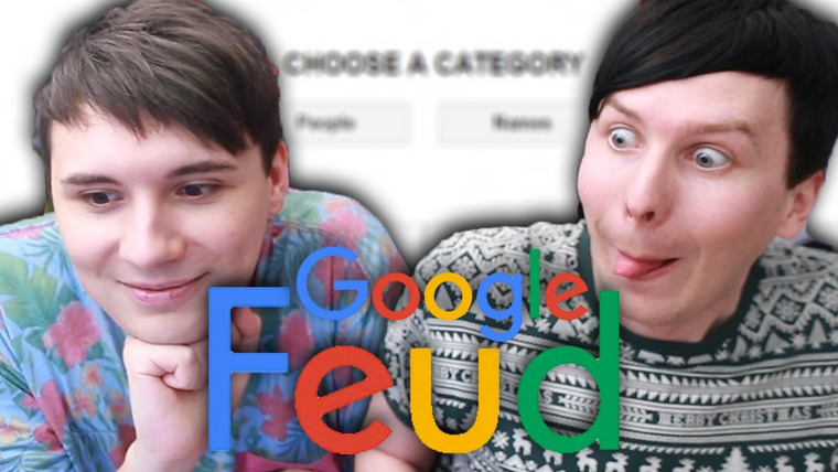 Dan and Phil — s03e52 — WHAT IS WRONG WITH HUMANITY?! - Dan vs. Phil: Google Feud