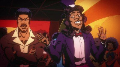 Black Dynamite — s02e07 — "American Band Standoff" or "The Godfather of Soooul Train" or "Get on Your Goodfellas"