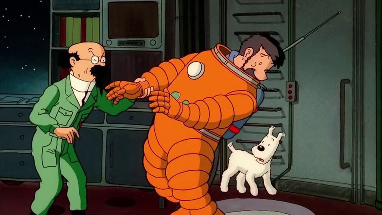 The Adventures of Tintin — s03e10 — Destination Moon (2)