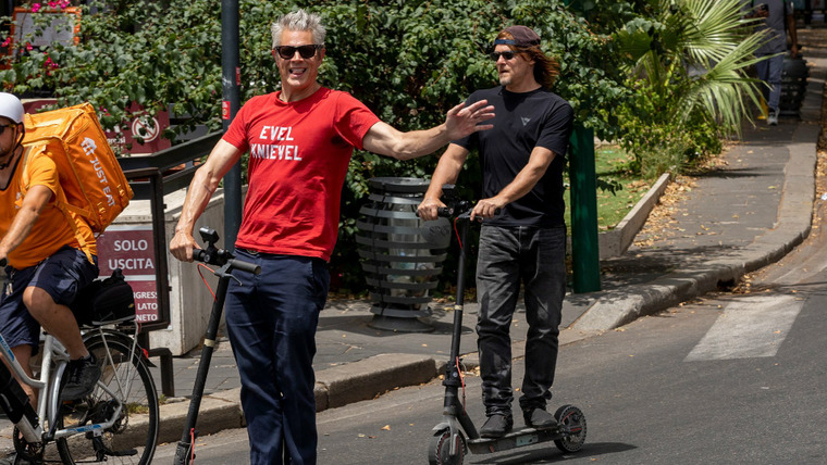 Ride with Norman Reedus — s06e03 — The Eternal City With Johnny Knoxville