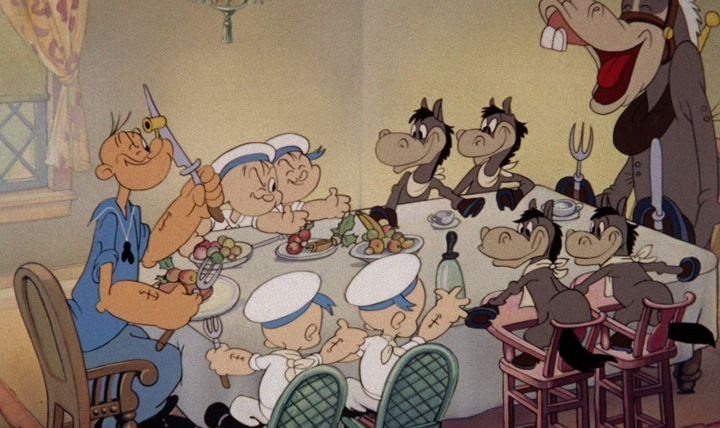 Popeye — s1943e10 — Her Honor the Mare