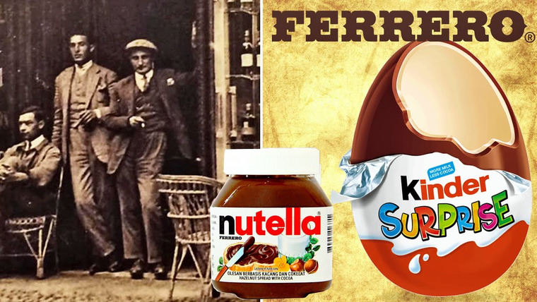 Face Story — s02e02 — Он просто намазал РАСТАЯВШИЕ конфеты на хлеб и стал МИЛЛИАРДЕРОМ | История Kinder Surprise и Ferrero