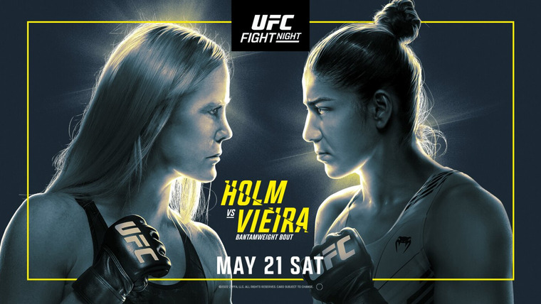 UFC Fight Night — s2022e12 — UFC Fight Night 206: Holm vs. Vieira