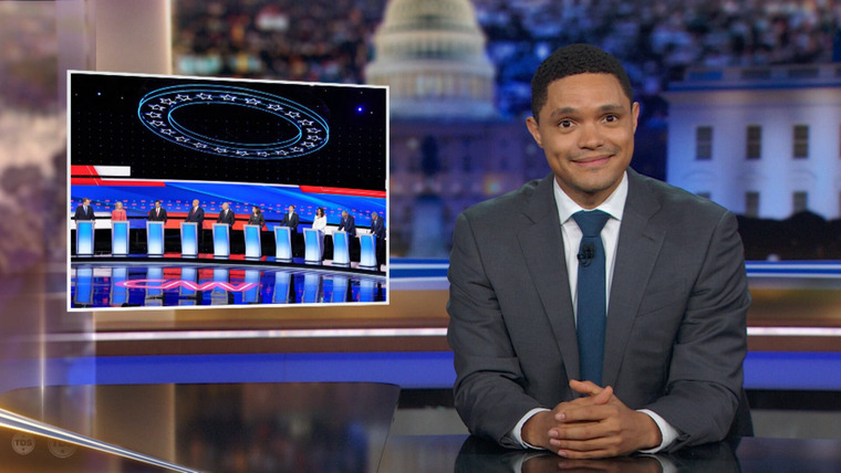 The Daily Show with Trevor Noah — s2019e98 — July Democratic Debate Special, Night Two