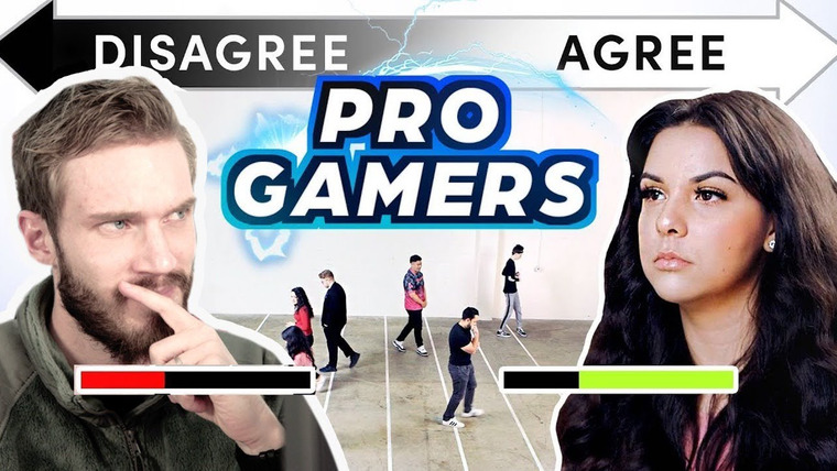 PewDiePie — s11e19 — Do all GAMERS THINK the Same? — Jubilee React #1