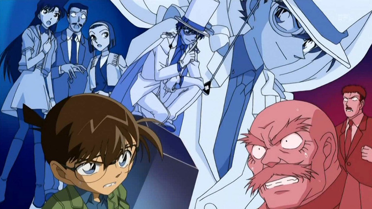 Детектив Конан — s2008e25 — Kaitou Kid's Teleportation Magic