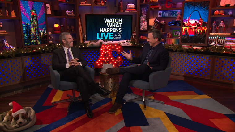 Watch What Happens Live — s16e201 — Seth Meyers