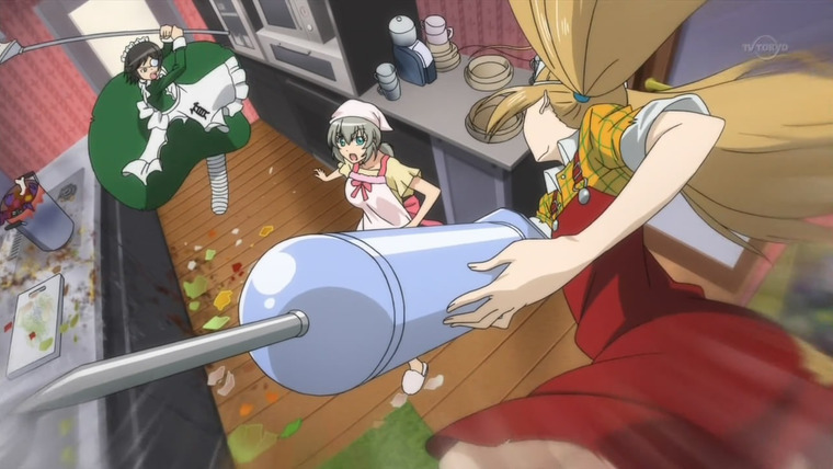 Binbougami ga! — s01e09 — "Eh?! You Said, `After All This`?!" & "There`s No Way That Happens After Just Two Minutes!!!!"